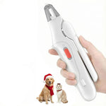 Quiet, rechargeable nail grinder for dogs and cats