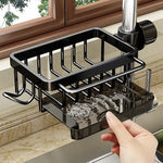 Elegant aluminum sink caddy