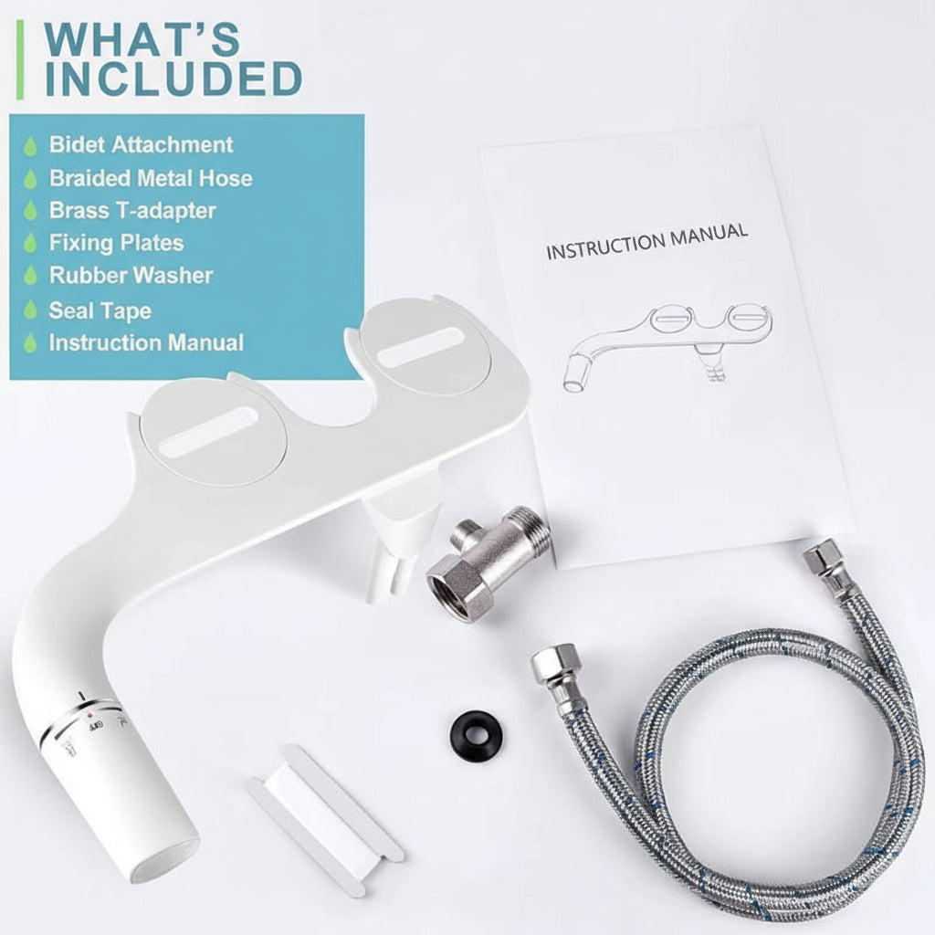 Intelligente Bidet-Aufsatz mit Dualsprühfunktion für Hygiene