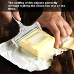 Vielseitiges Edelstahl-Set für Käse und Butter