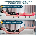 Aufblasbares Beinpillow mit Höhenverstellung und Stauraum
