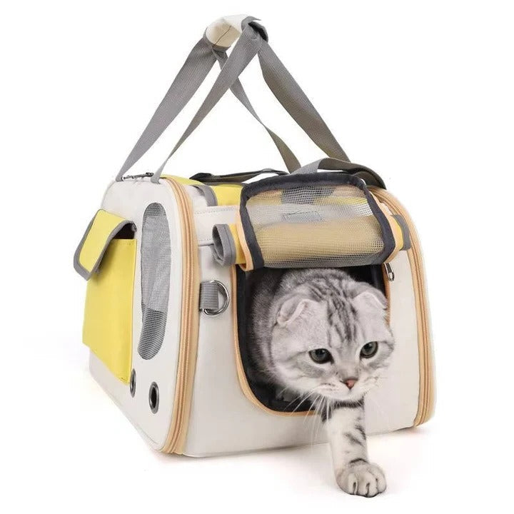Pet Carrier for Cats and Small Dogs - Comfortable Travel