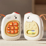 Interactive Learning Toy Phone for Kids - Montessori Toy with Music and Sounds