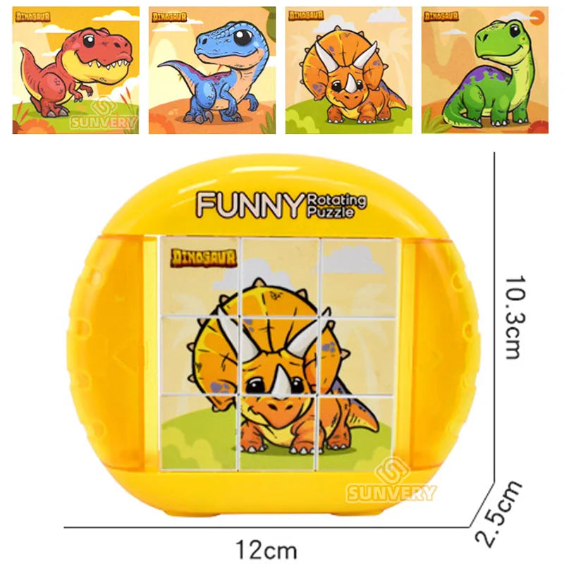 Rotating animal puzzle for children – Endless puzzle fun