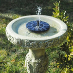 Solarbetriebener Wasserbrunnen für den Garten
