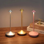 Portable Wireless LED Table Lamp with Touch Dimming Function