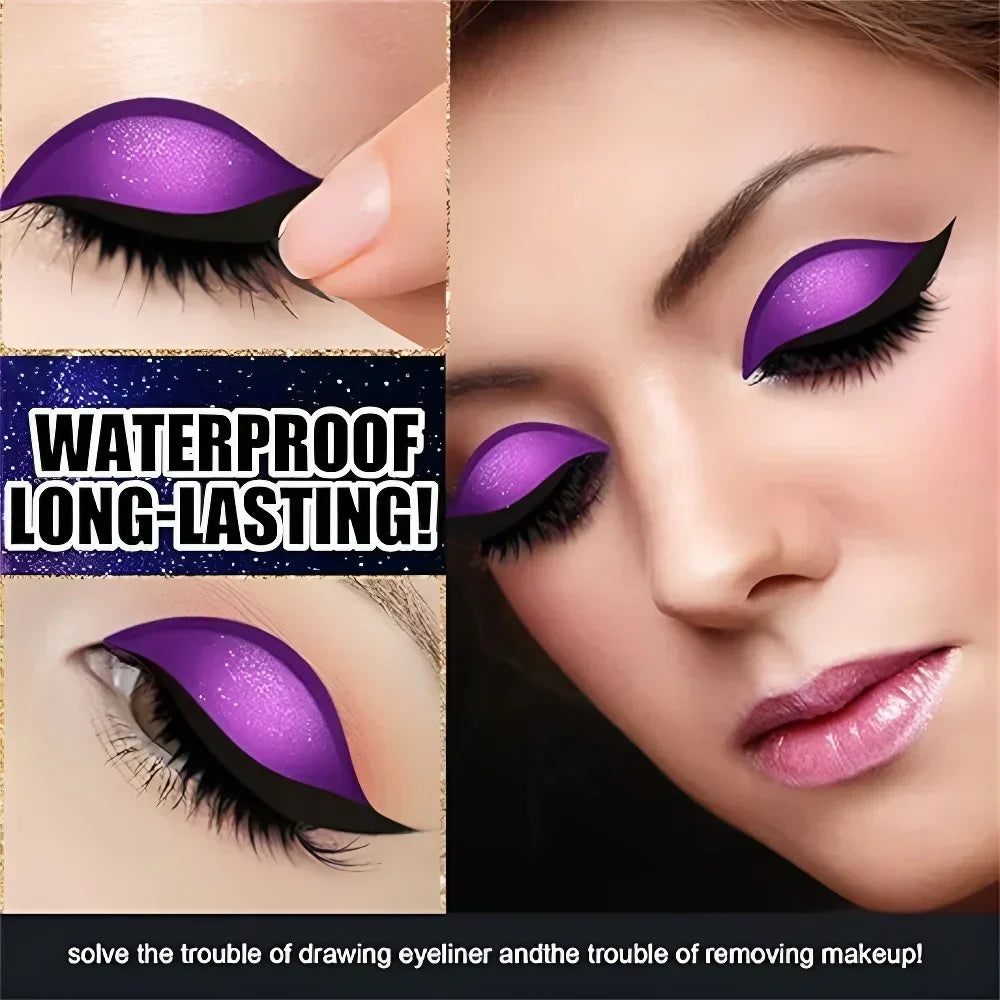 Schnelle Augen-Make-up Sticker | Sofortiger Glamour für Jeden Tag | Wiederverwendbar und Wasserfest