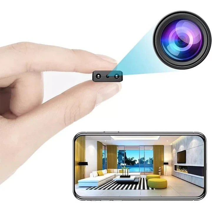 Compact HD Camera with WiFi and Audio Recording