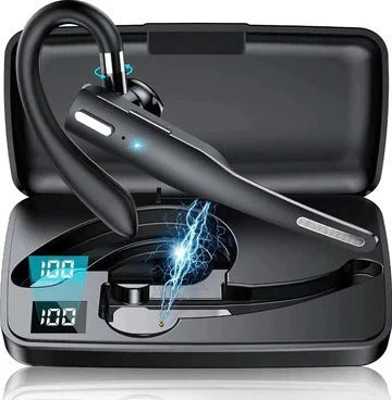 Kabelloses Bluetooth 5.1 Headset mit Dual-Mikrofon und Geräuschunterdrückung