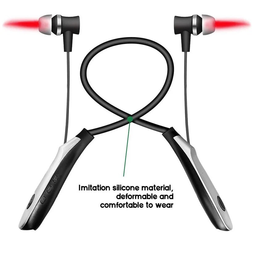 Rechargeable Red Light Device with Dual Probe for Ears and Nose