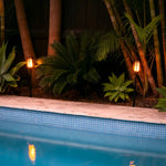 Solar Flame Effect Lights, Set of 2
