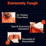 Unisex Wendbarer Regenponcho für Outdoor-Aktivitäten, 2er Set