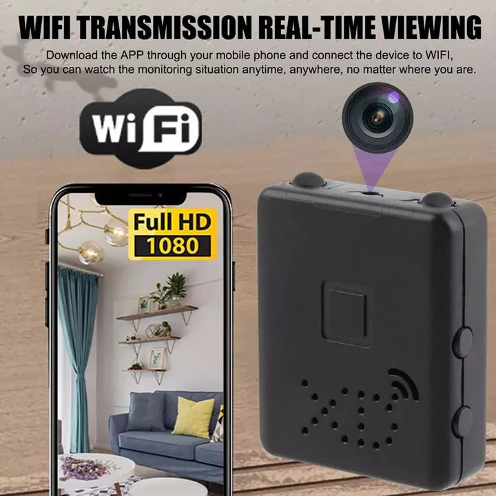 Compact HD Camera with WiFi and Audio Recording
