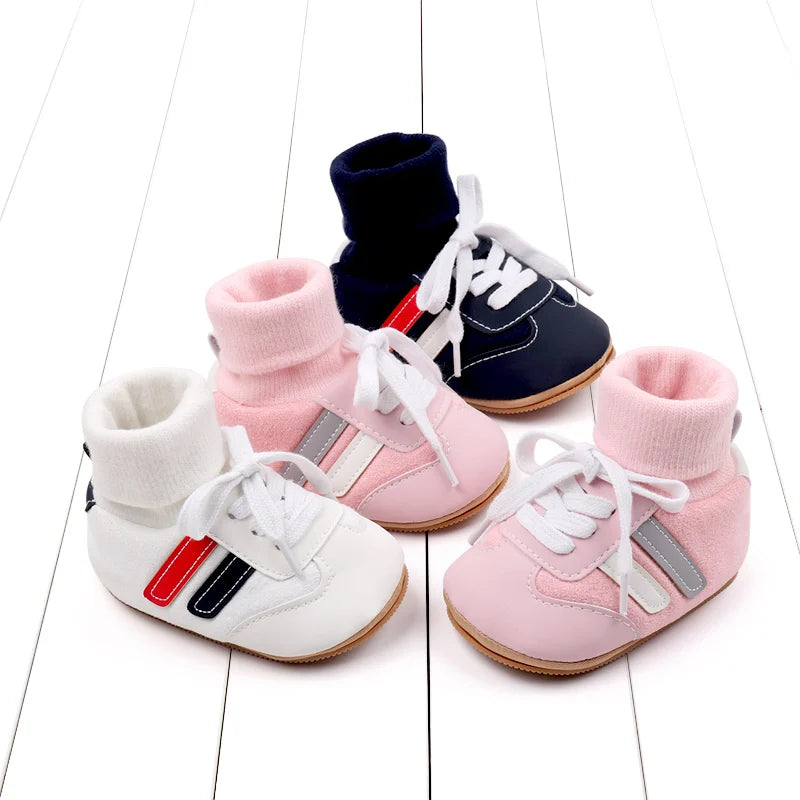 Warm Baby Sneakers with Soft Soles – Non-slip Children's Shoes