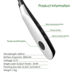 Rechargeable Red Light Device with Dual Probe for Ears and Nose
