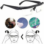 Verstellbare Brille für klare Nah- und Fernsicht