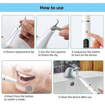 Rechargeable Teeth Cleaning Kit with LED Lighting