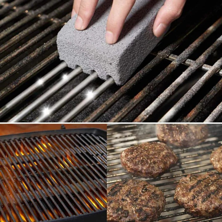 Effektive Grillreinigungssteine aus Vulkangestein, 5er Set