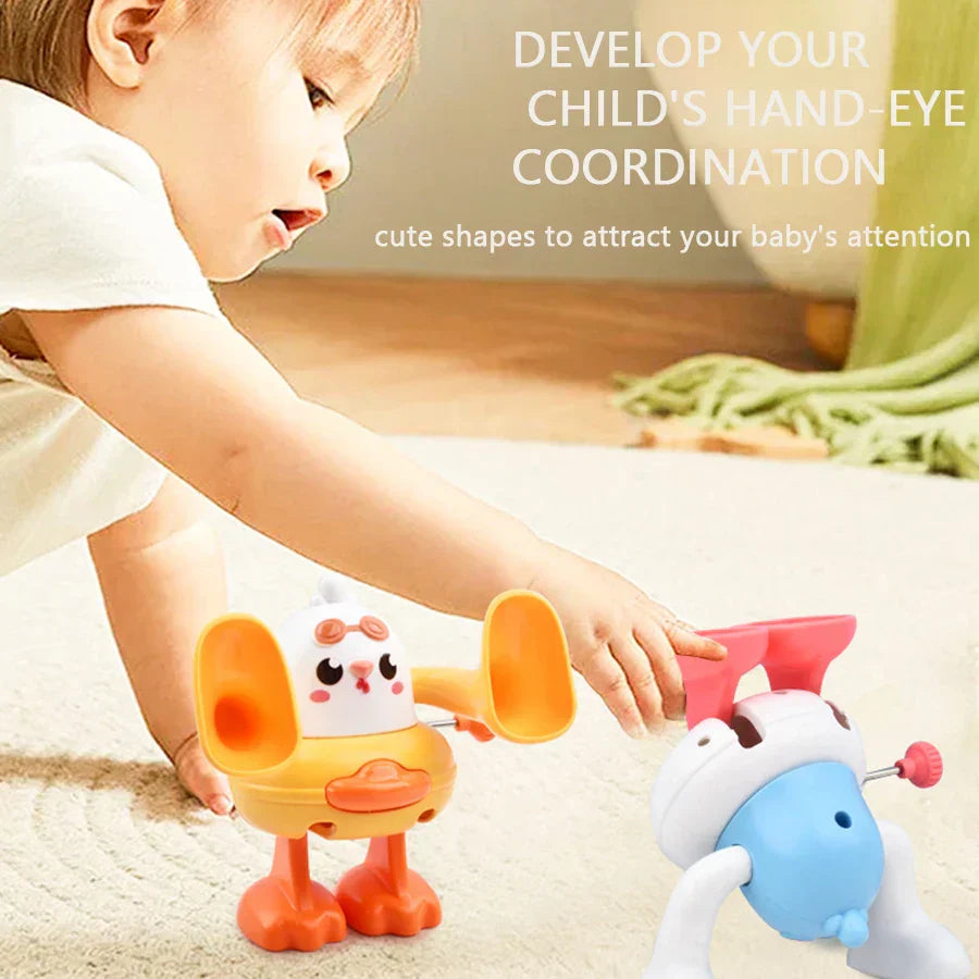 Energetic Animals - Wind-up Toys for Funny Jumps