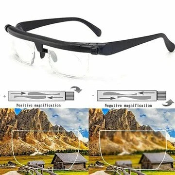 Verstellbare Lesebrille für klare Sicht in jeder Entfernung