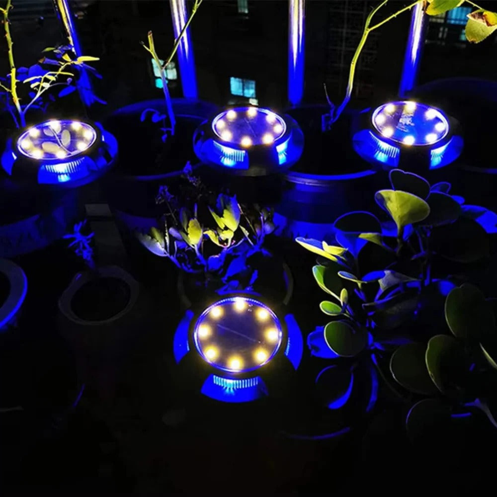 Solarlampen für den Außenbereich mit modernem Design