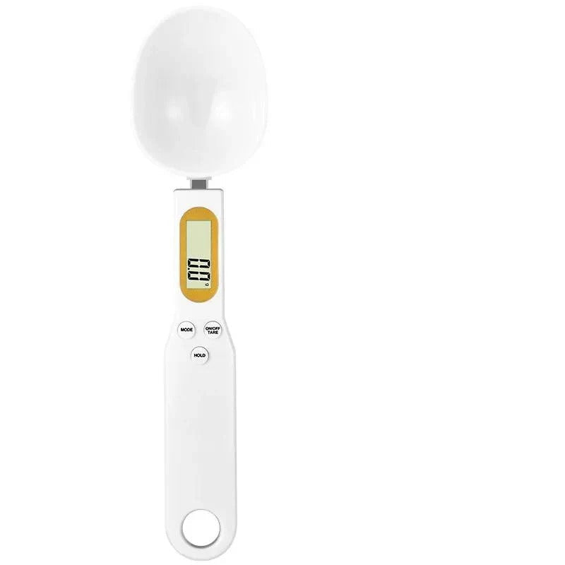 Precise Digital Kitchen Scale with LCD Display and Detachable Spoon Head