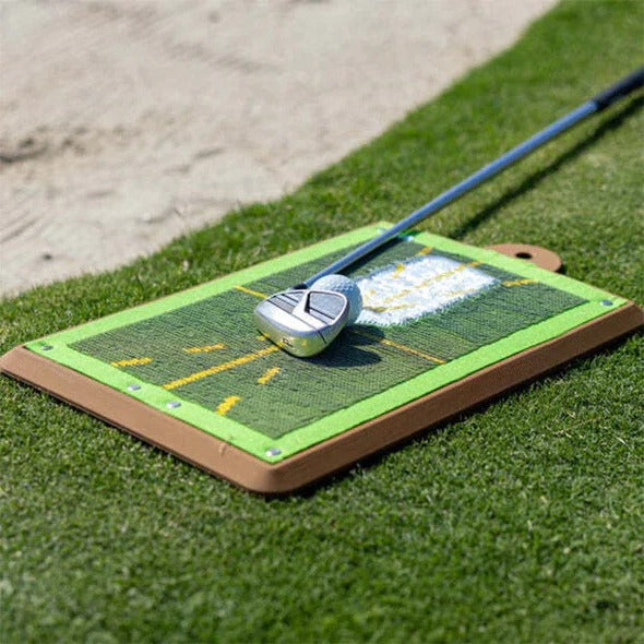 Golf Trainingsmatte für präzise Schwunganalyse