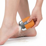 Rechargeable Electric Foot File with 3 Replacement Heads and LED Lighting