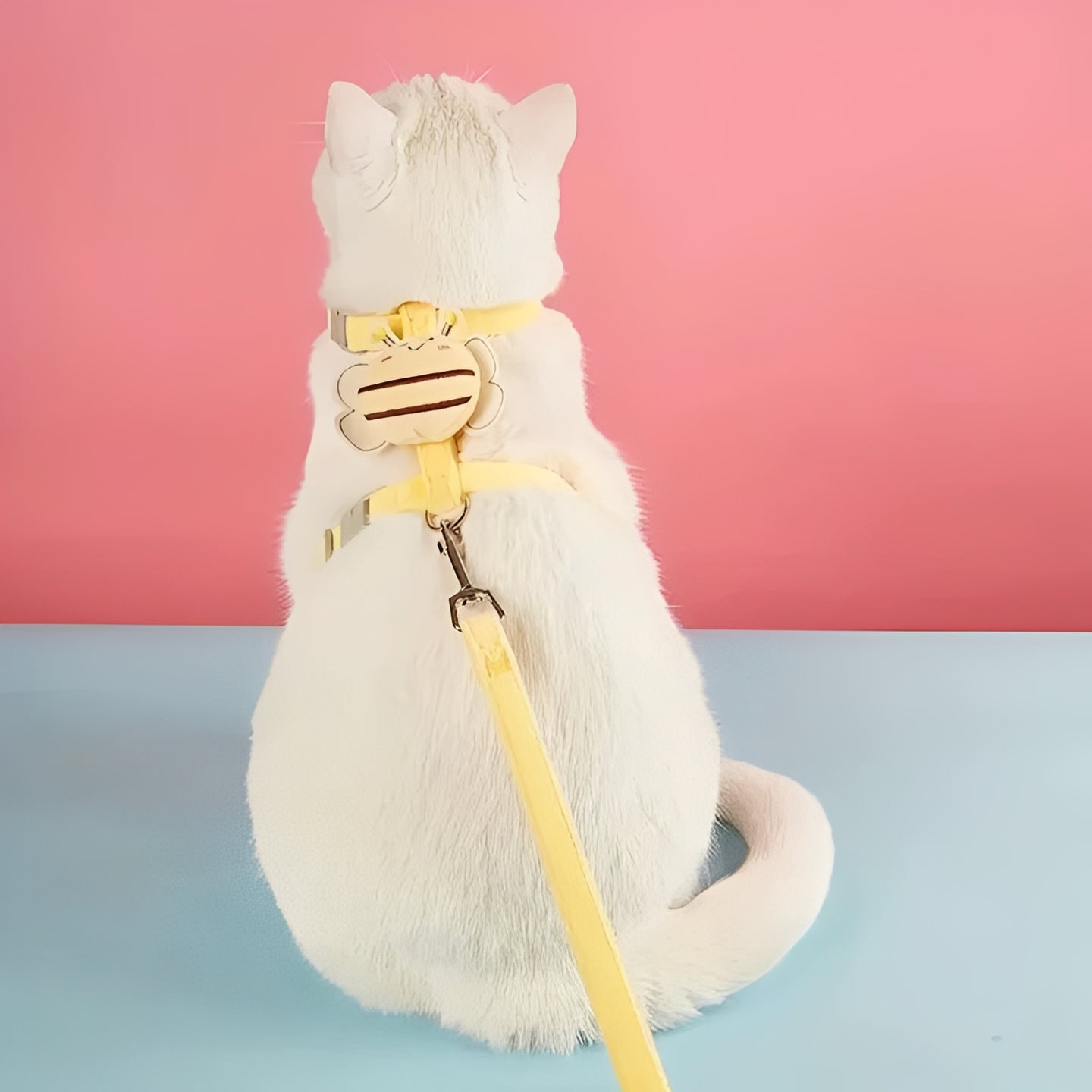 Sichere Katzengeschirr mit Verstellbaren Riemen für Abenteuer