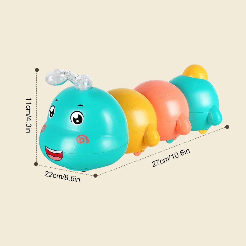 Interactive Toy with Light and Movement – Crawling Caterpillar