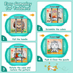 Rotating animal puzzle for children – Endless puzzle fun