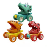 Dinosaur Trucks for Driving Fun - Funny Dino Toys