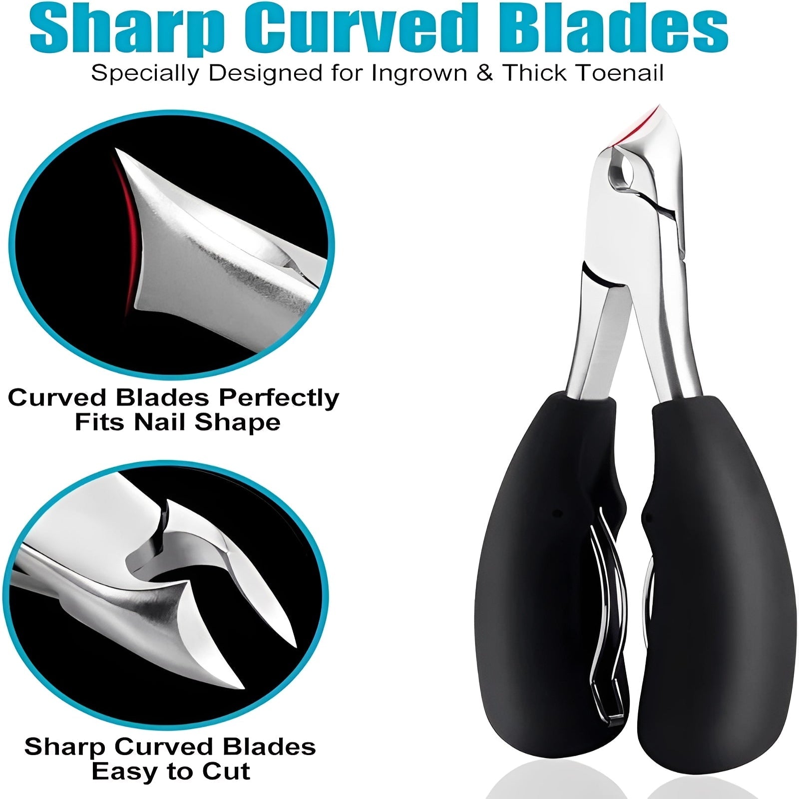 Nageltrimmer für dicke Nägel mit ergonomischem Design