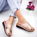 Bequeme Sommer-Sandalen mit Weitem Zehenbereich und Offenem Design