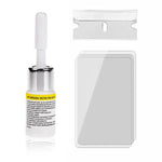 Repair kit for crack in phone display