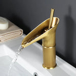 Antique Style Waterfall Bathroom Faucet