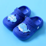 Children's slippers with a breathable design
