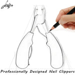 Nageltrimmer für dicke Nägel mit ergonomischem Design