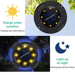 Solarbetriebene LED Bodenleuchten mit modernem Design