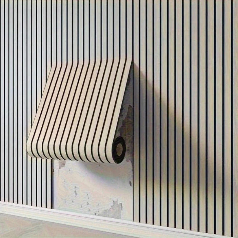 Selbstklebende 3D PVC Wandpaneele mit Holzmaserung