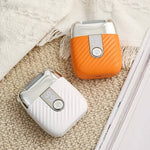 Rechargeable Electric Foot File with 3 Replacement Heads and LED Lighting