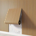 Selbstklebende 3D PVC Wandpaneele mit Holzmaserung