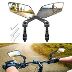 2er Set Fahrradlenker Spiegel mit 360-Grad Drehung