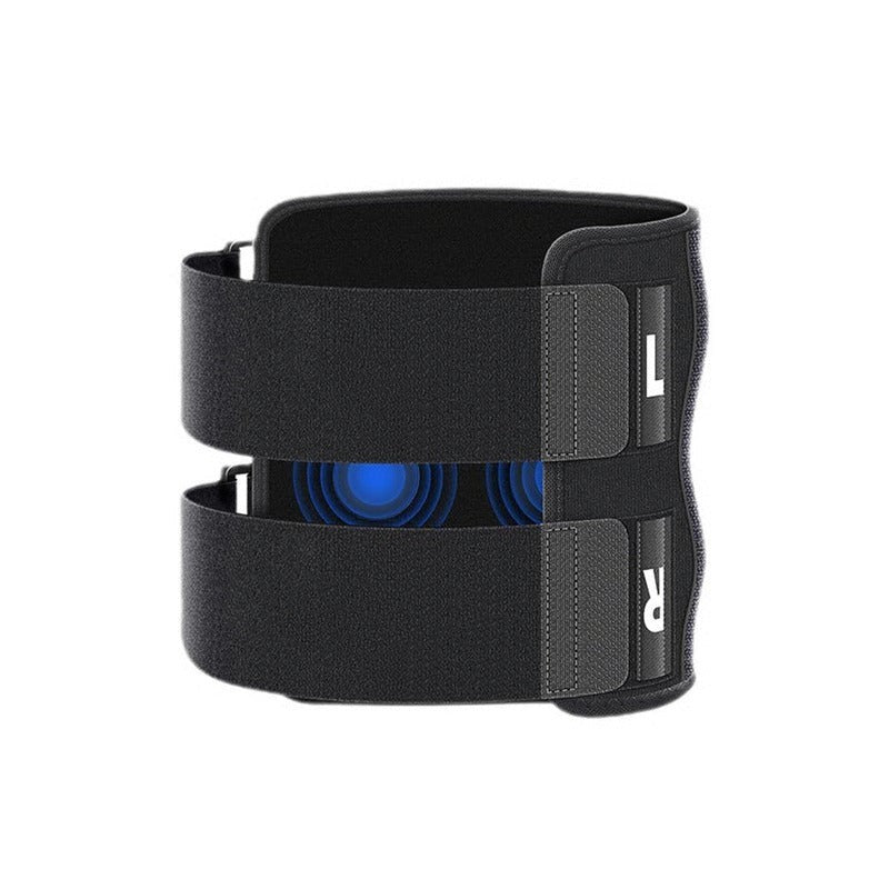Adjustable lumbar support with dual-pressure cushion system