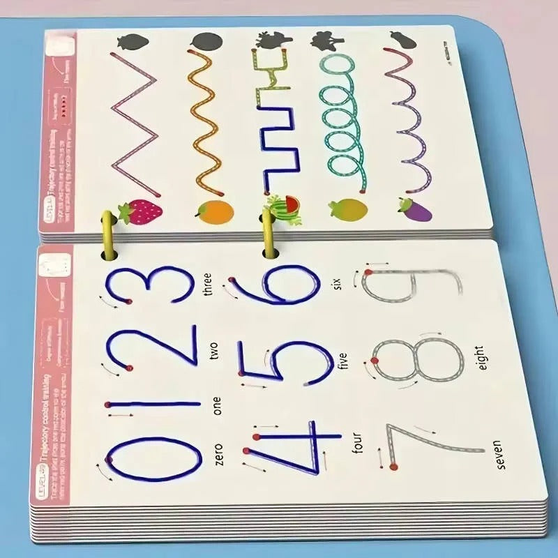 Reusable Writing Practice Book for Preschoolers