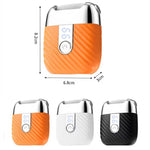 Rechargeable Electric Foot File with 3 Replacement Heads and LED Lighting