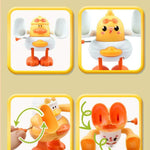 Energetic Animals - Wind-up Toys for Funny Jumps