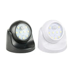 Intelligente LED-Sicherheitsleuchte mit 360° drehbarem Kopf