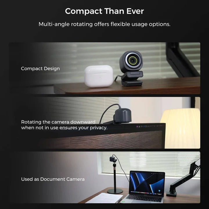 HD Webcam with Customizable Video Settings and USB Connection