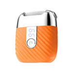 Rechargeable Electric Foot File with 3 Replacement Heads and LED Lighting